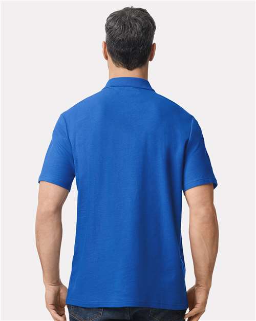 Gildan Unisex Softstyle® Pique Polo | Royal - Back