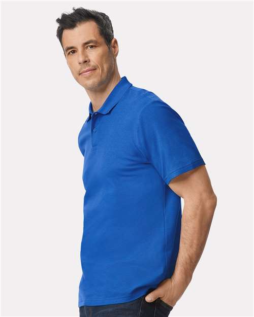 Gildan Unisex Softstyle® Pique Polo | Royal - Side