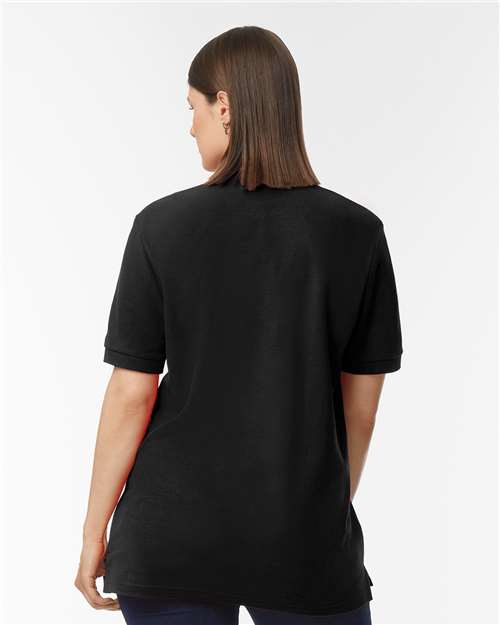 Gildan Hammer™ Pique Polo | Black - Back