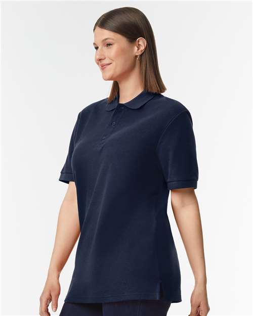 Gildan Hammer™ Pique Polo | Navy - Side