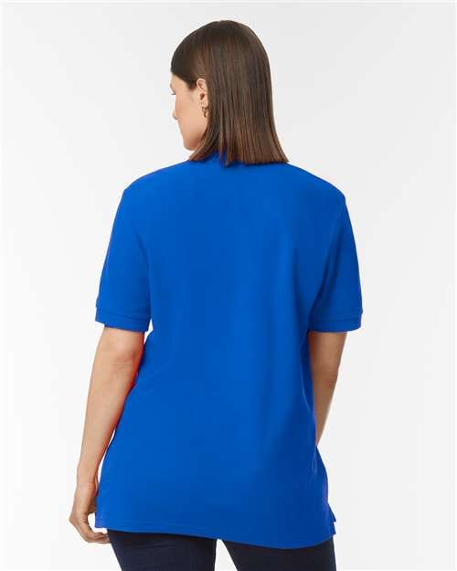 Gildan Hammer™ Pique Polo | Royal - Back