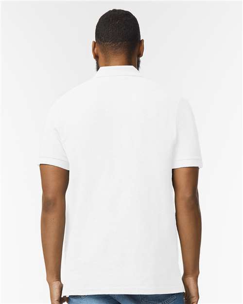 Gildan Hammer™ Pique Polo | White - Back