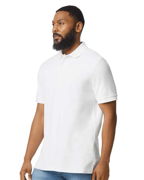 Gildan Hammer™ Pique Polo | White - Side