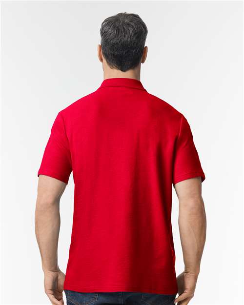 Gildan Unisex Softstyle® Pique Polo | Cherry Red - Back