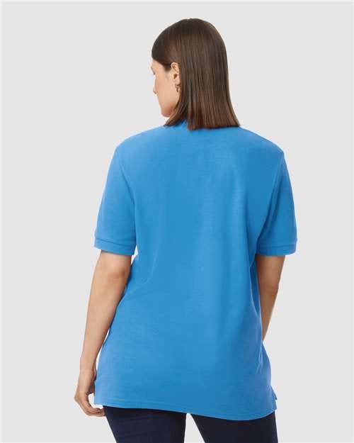 Gildan Hammer™ Pique Polo | Sapphire - Back