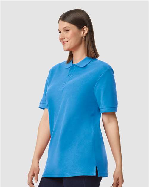 Gildan Hammer™ Pique Polo | Sapphire - Side