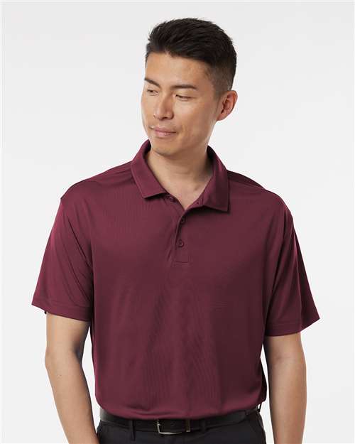 AllPro Men's Pro-Lock Performance Polo | Maroon - Front