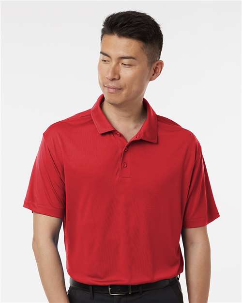 AllPro Men's Pro-Lock Performance Polo | Red - Front