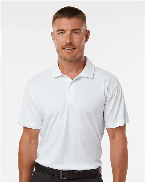 AllPro Men's Pro-Lock Performance Polo | White - Front