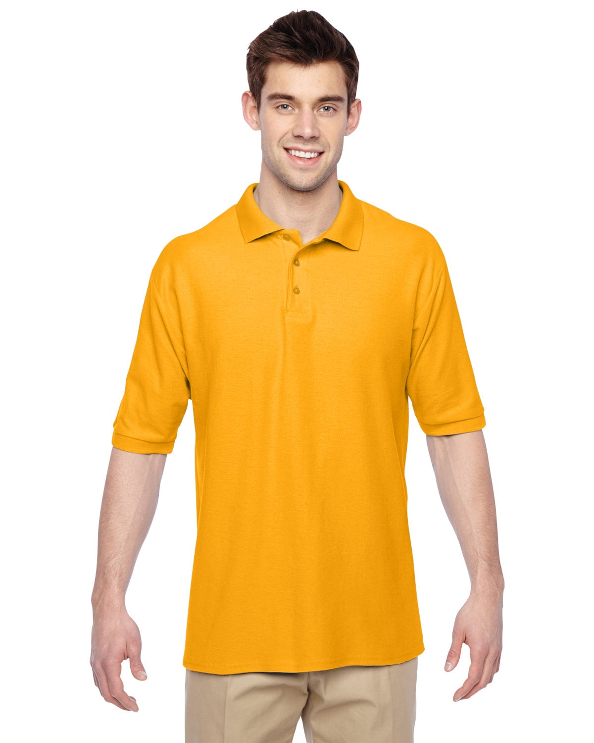 Jerzees Easy-Care Polo 537MSR | Gold - Front
