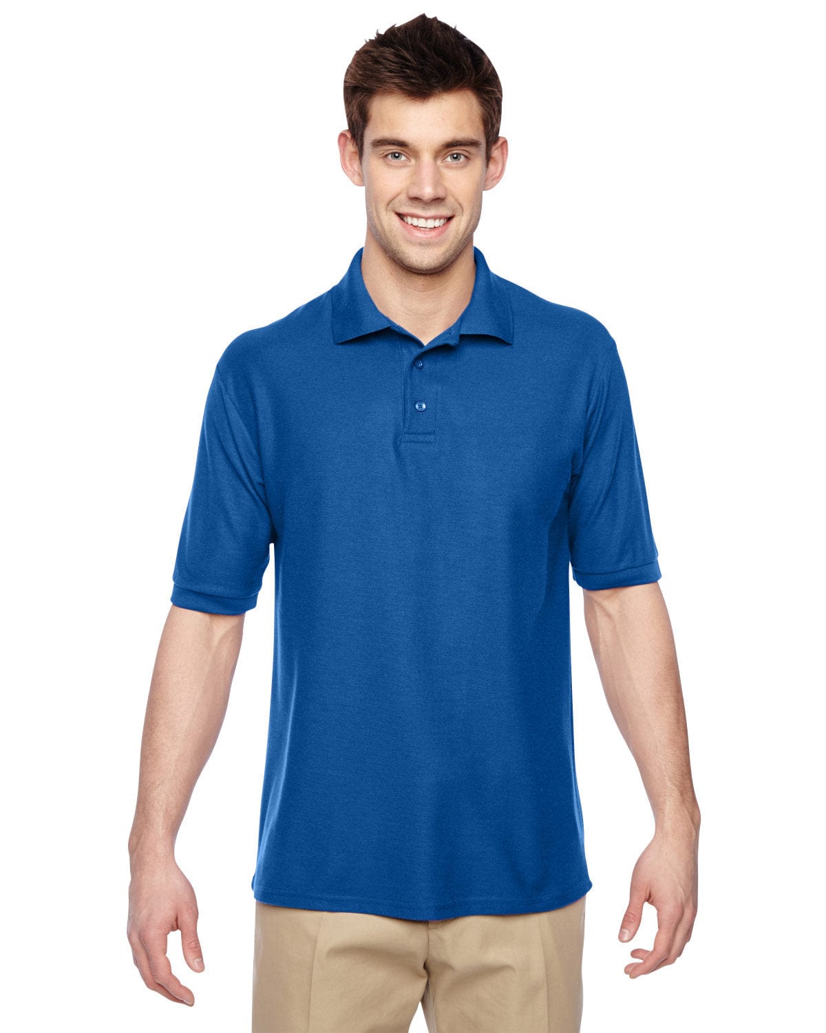 Jerzees Easy-Care Polo 537MSR | Royal - Front