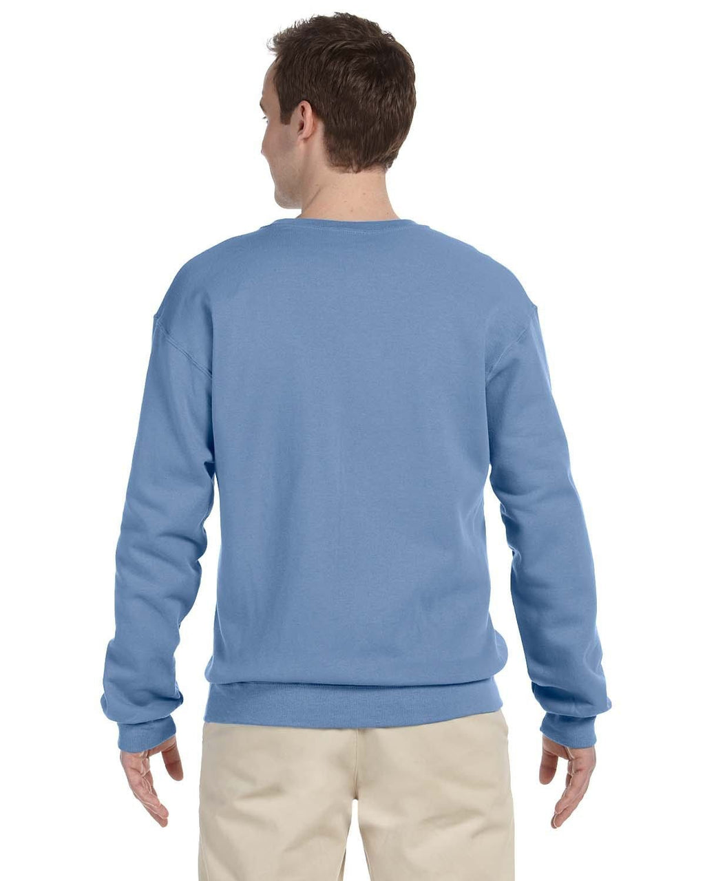 Jerzees 50/50 Crewneck Sweatshirt 562 | Light Blue - Back