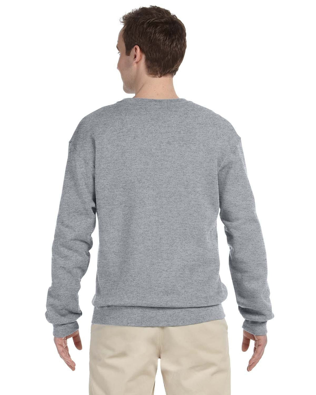 Jerzees 50/50 Crewneck Sweatshirt 562 | Oxford - Back
