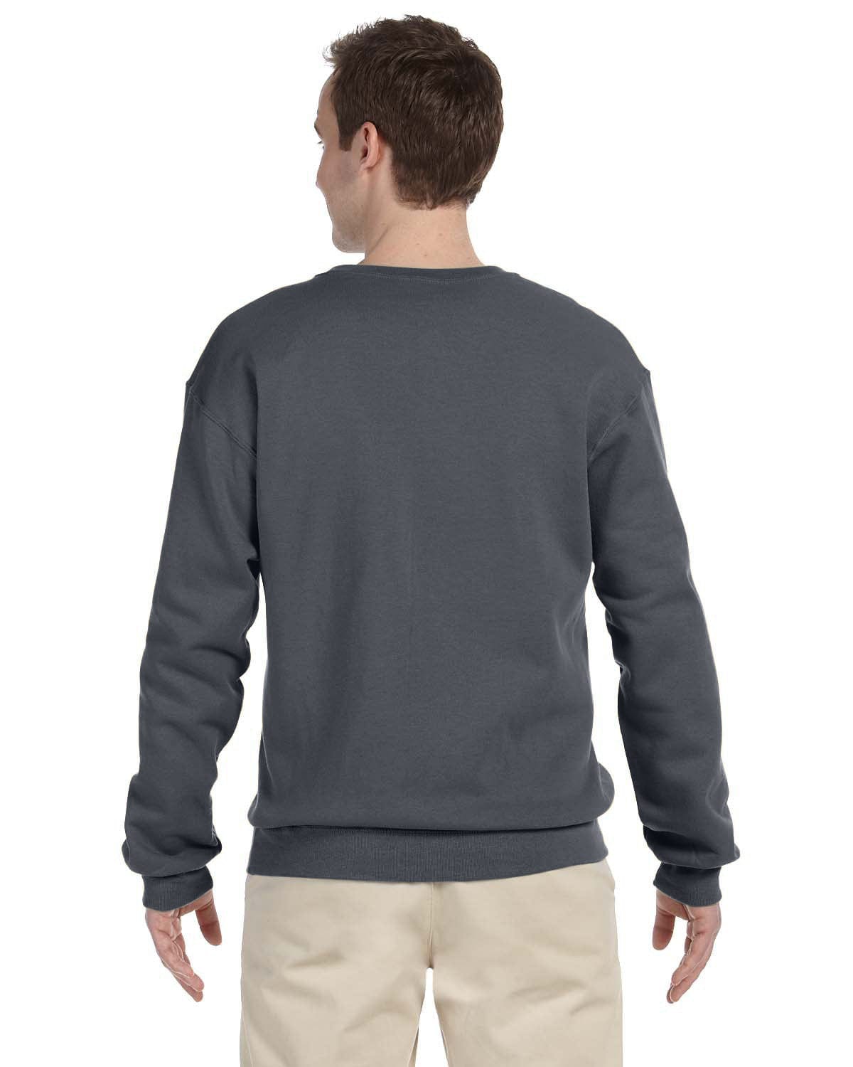Jerzees 50/50 Crewneck Sweatshirt 562 | Charcoal Grey - Back