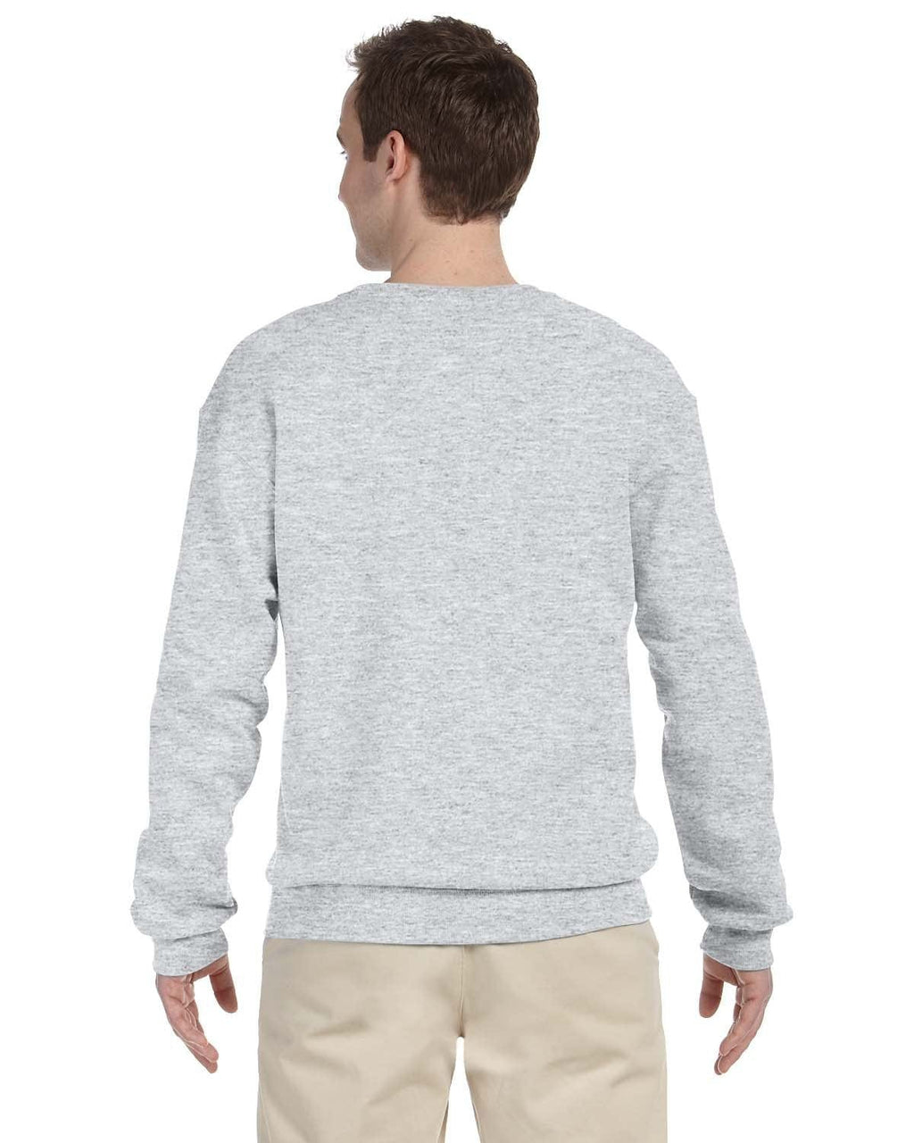 Jerzees 50/50 Crewneck Sweatshirt 562 | Ash - Back