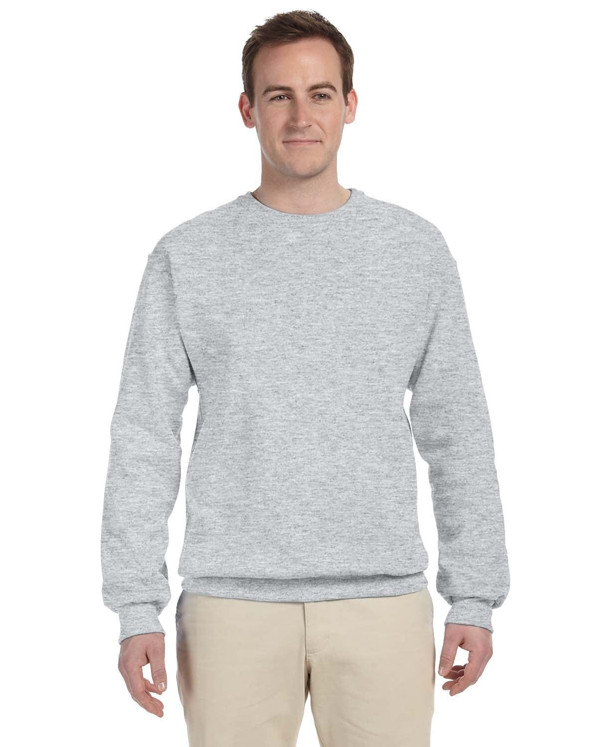 Jerzees 50/50 Crewneck Sweatshirt 562 | Ash - Front