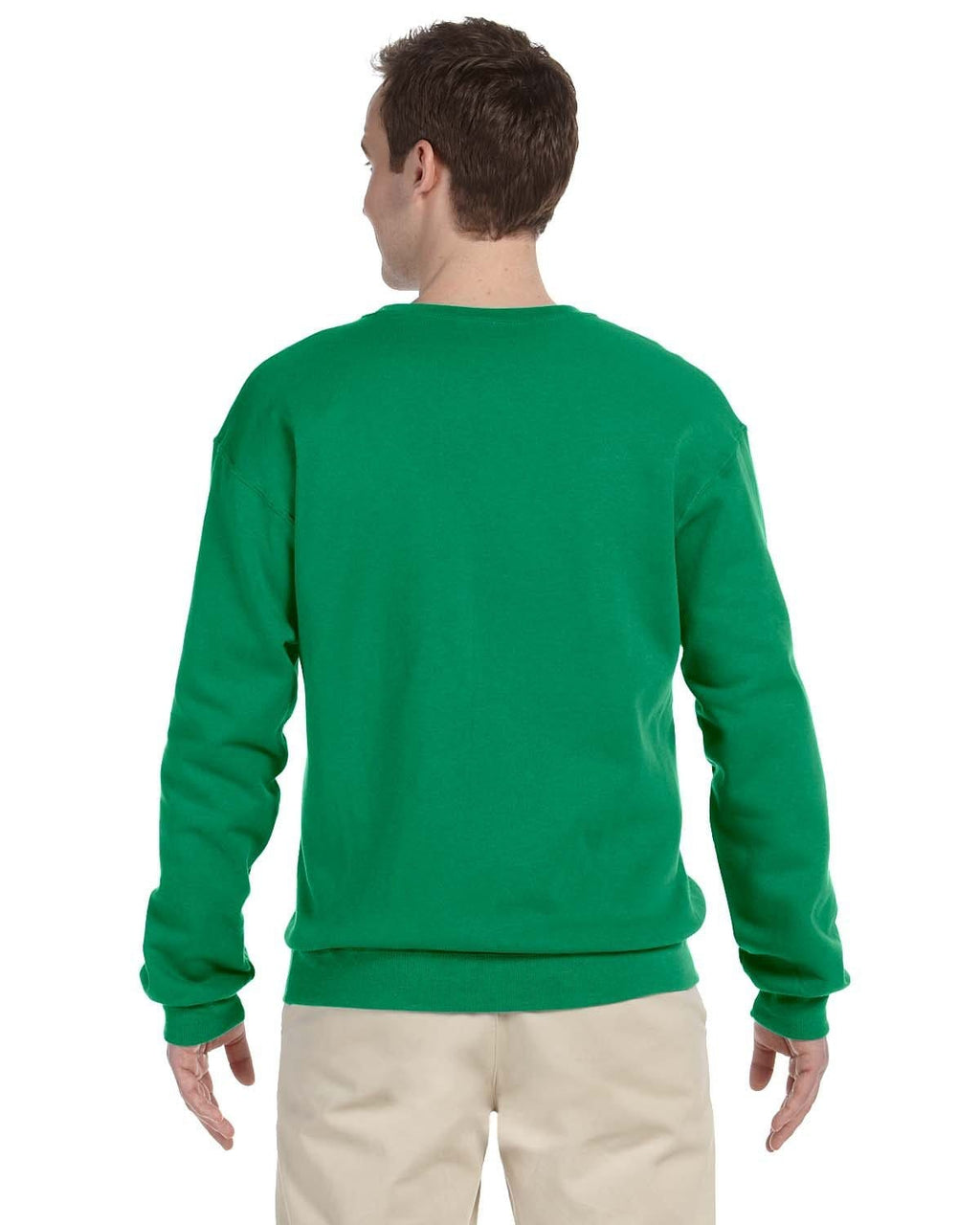 Jerzees 50/50 Crewneck Sweatshirt 562 | Kelly - Back
