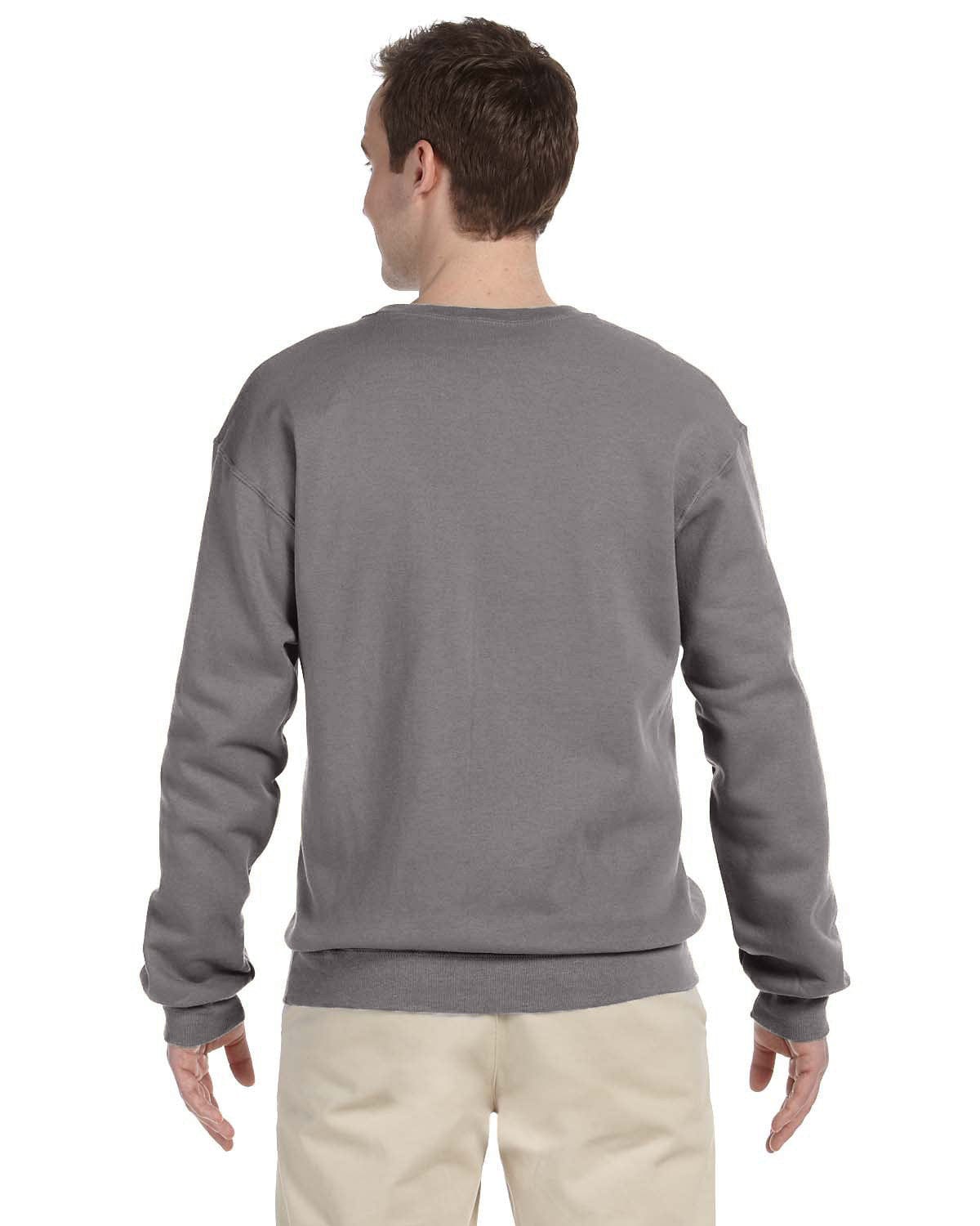 Jerzees 50/50 Crewneck Sweatshirt 562 | Rock - Back