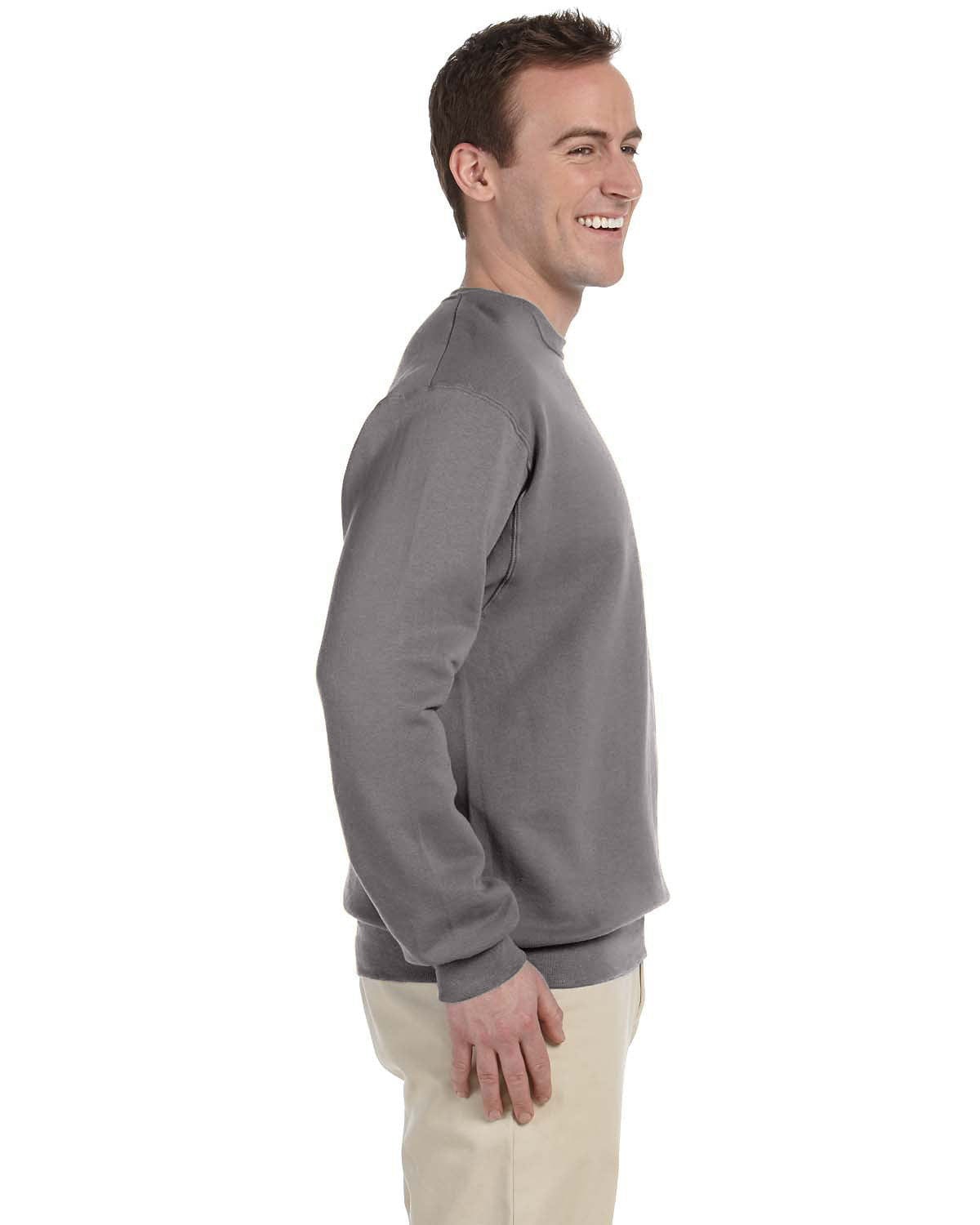 Jerzees 50/50 Crewneck Sweatshirt 562 | Rock - Side
