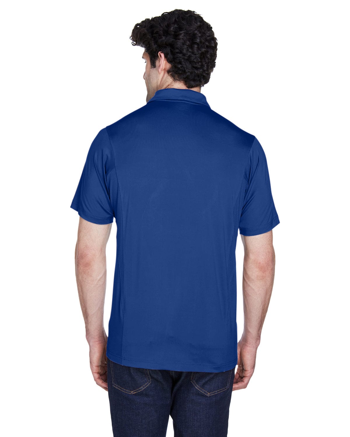 Team 365 Mens Charger Performance Polo TT20 | Sport Royal - Back