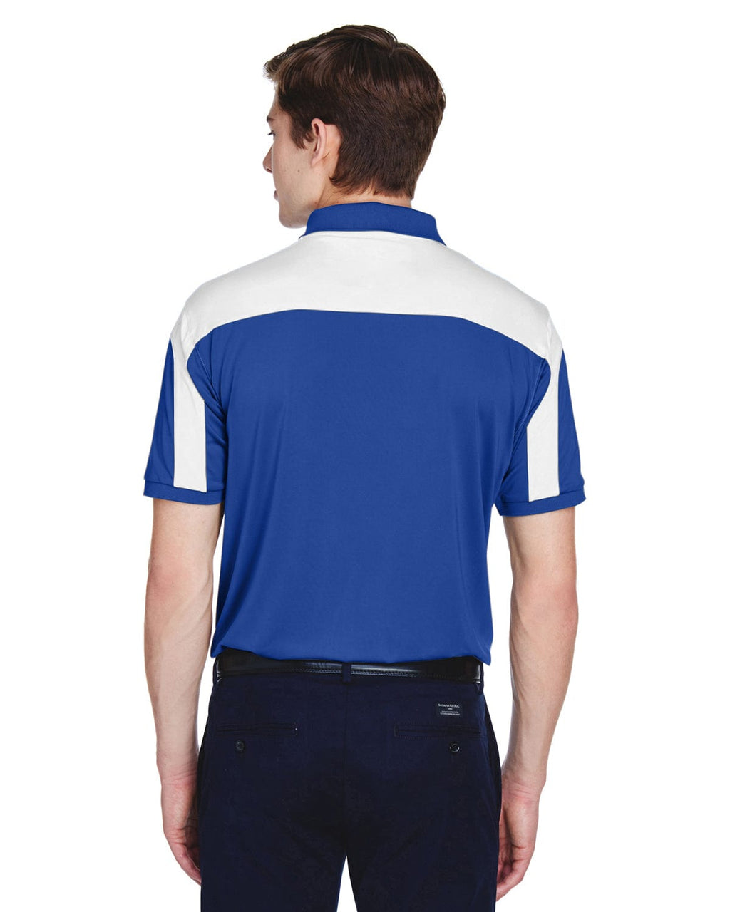 Team 365 Mens Victor Performance Polo TT22 | Sport Royal - Back