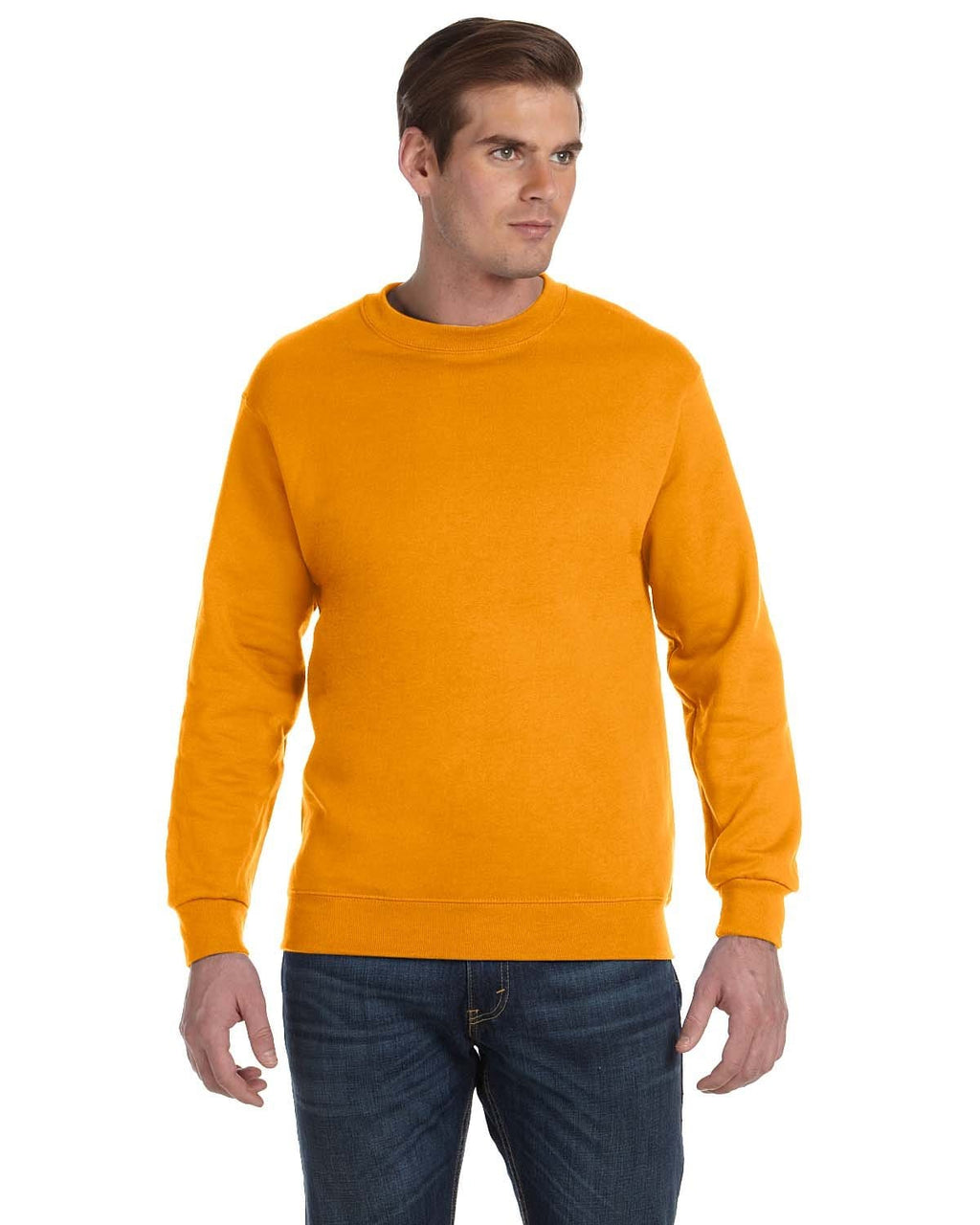 Gildan DryBlend 50/50 Crewneck Sweatshirt G120 | Tennessee Orange - Front