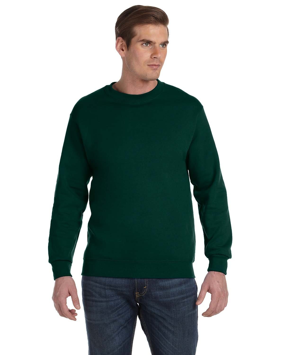 Gildan DryBlend 50/50 Crewneck Sweatshirt G120 | Forest Green - Front