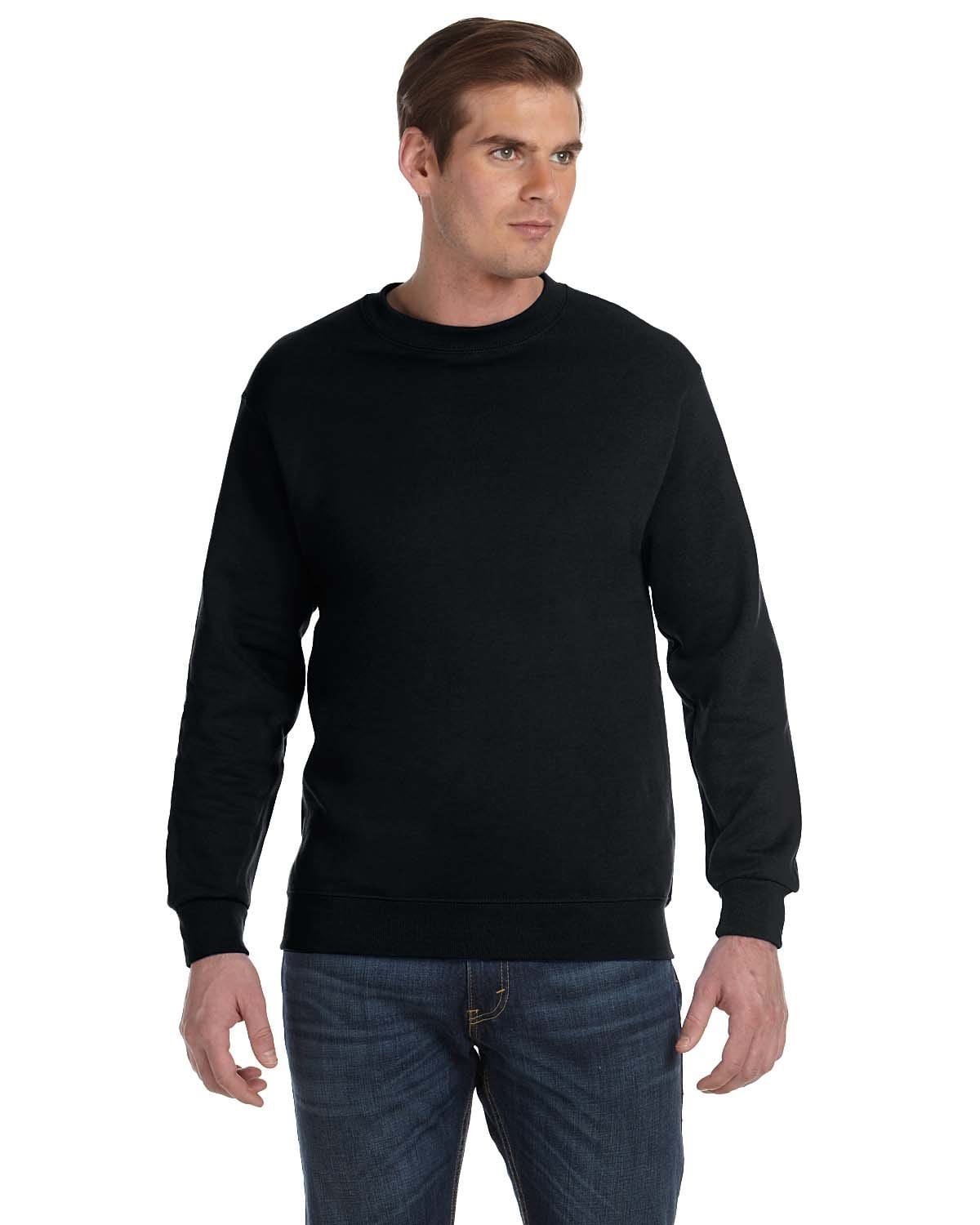 Gildan DryBlend 50/50 Crewneck Sweatshirt G120 | Black - Front