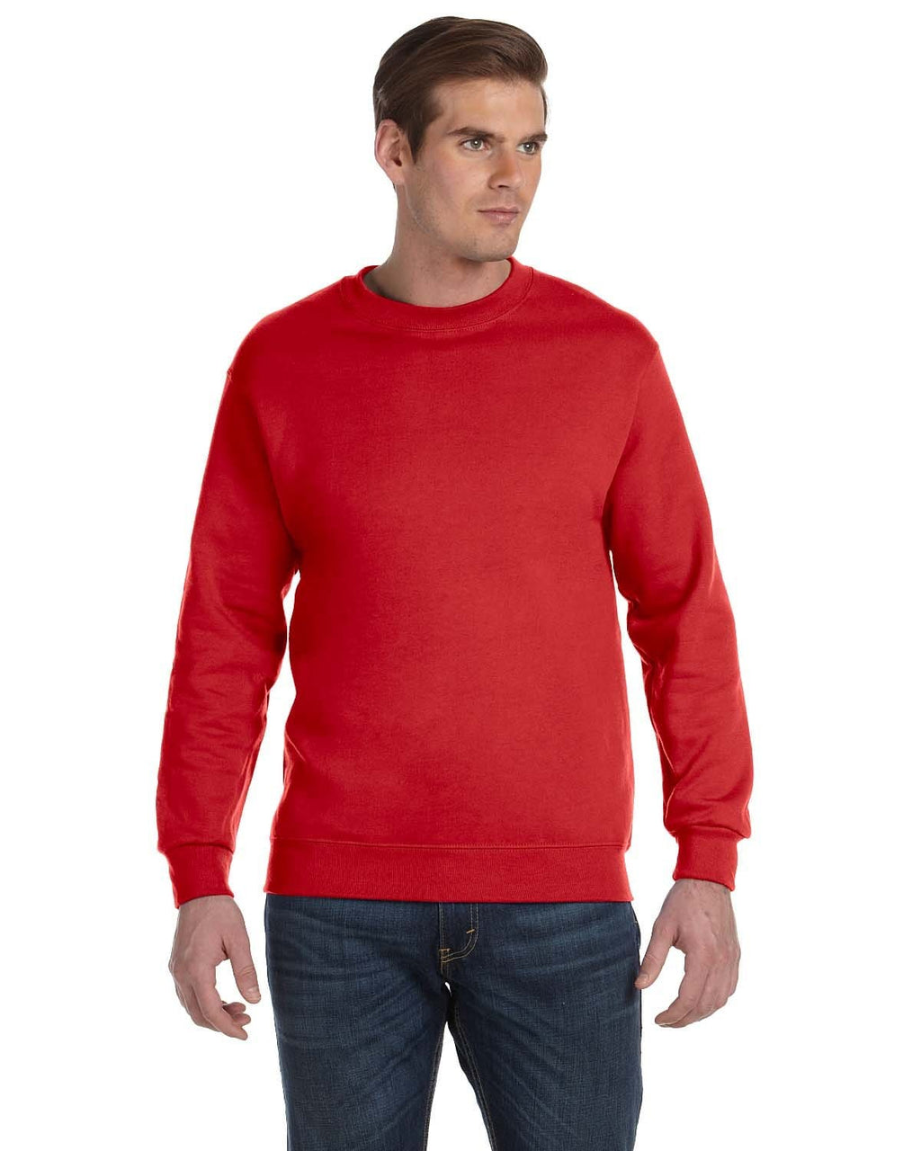 Gildan DryBlend 50/50 Crewneck Sweatshirt G120 | Red - Front
