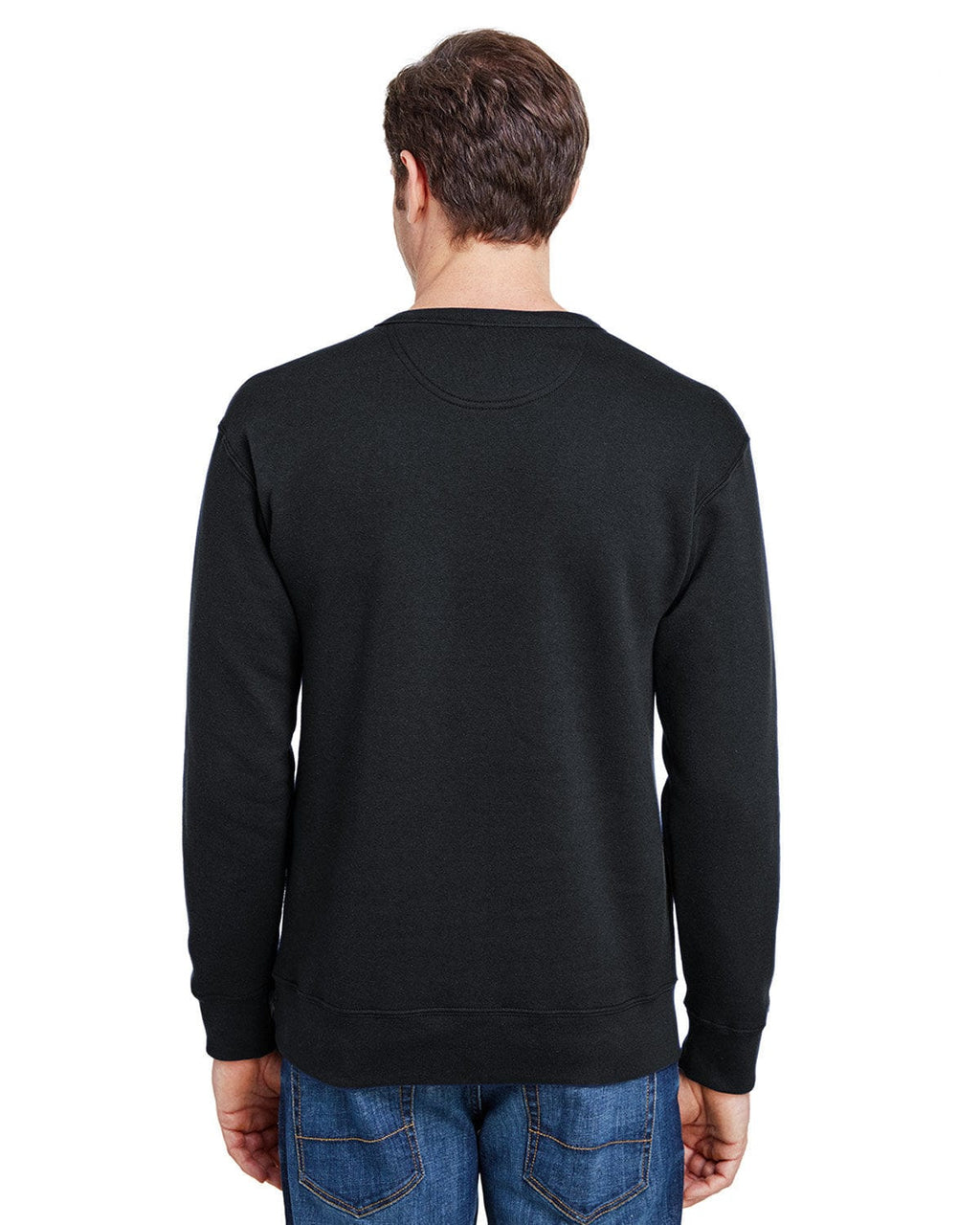 Gildan Hammer Crewneck Sweatshirt HF000 | Black - Back