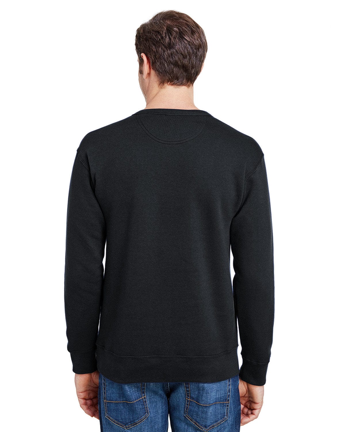 Gildan Hammer Crewneck Sweatshirt HF000 | Black - Back