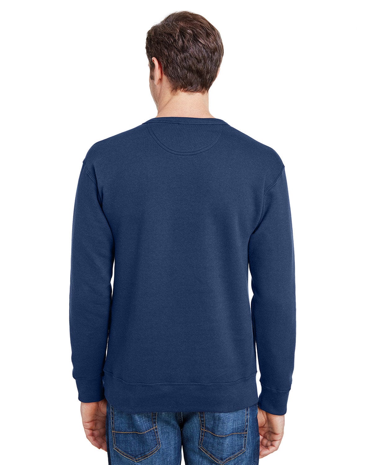 Gildan Hammer Crewneck Sweatshirt HF000 | Sport Dark Navy - Back